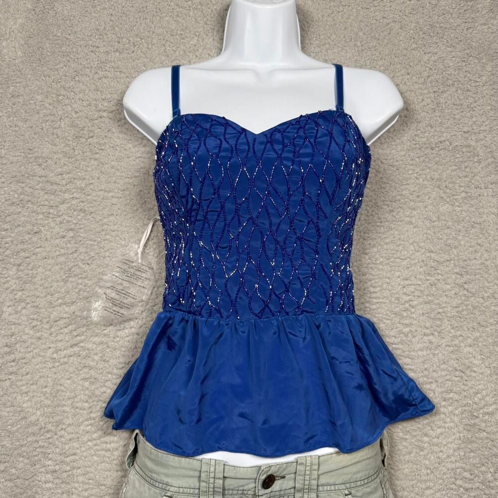 Bebe Women's Blue Vest